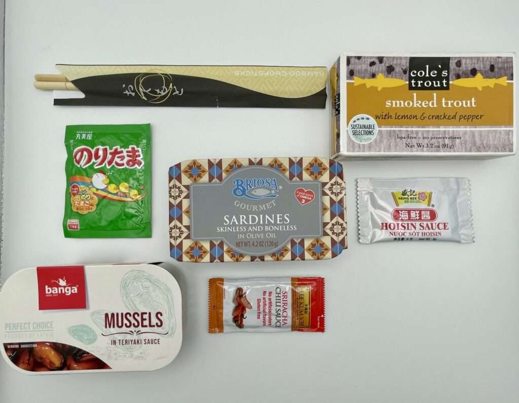 Tinned Fish Club September 2023 box