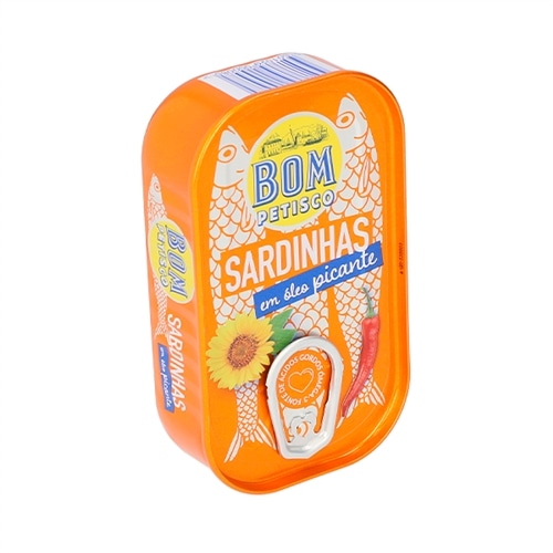 Bom Petisco sardines in chili oil