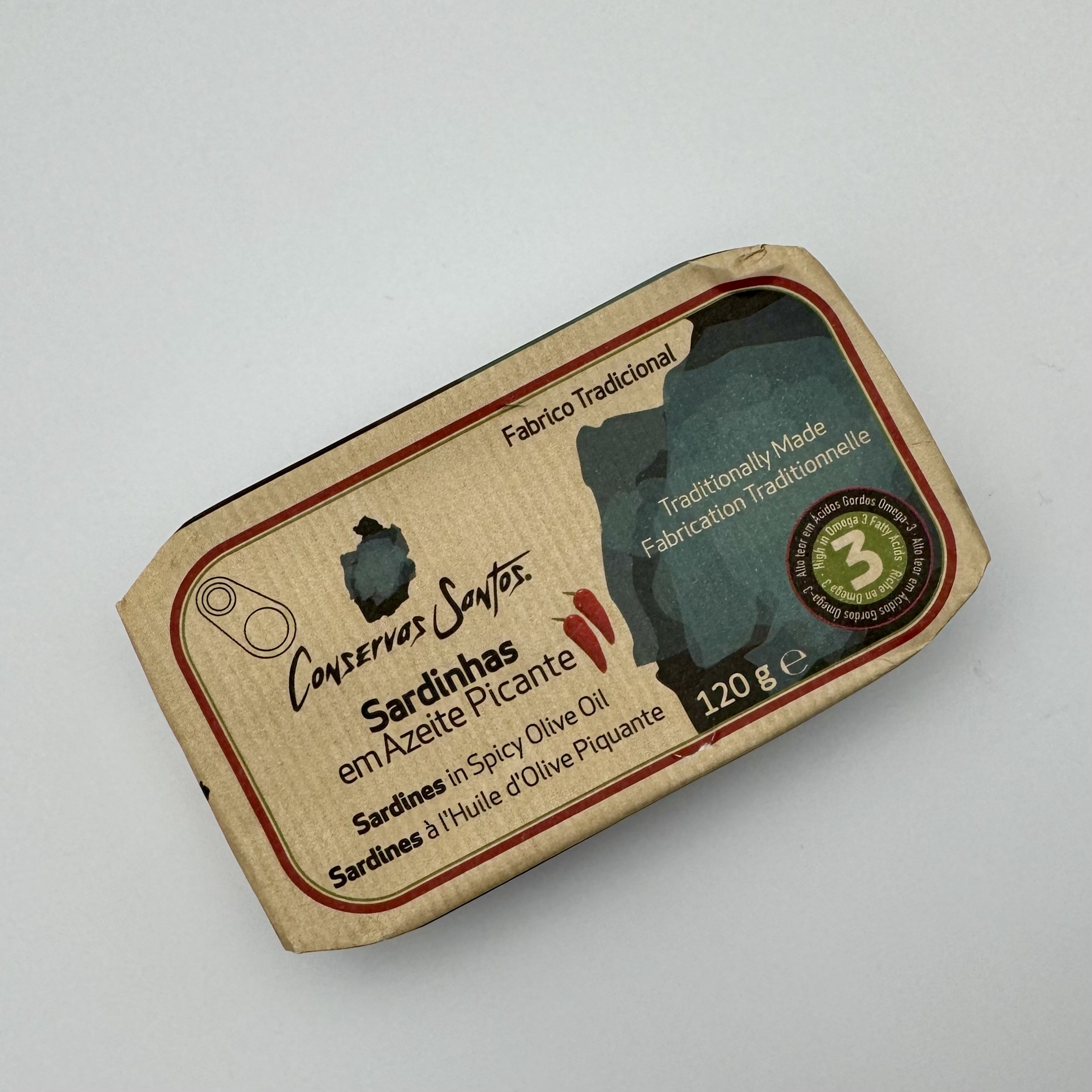 Conservas Santos sardines in spicy olive oil