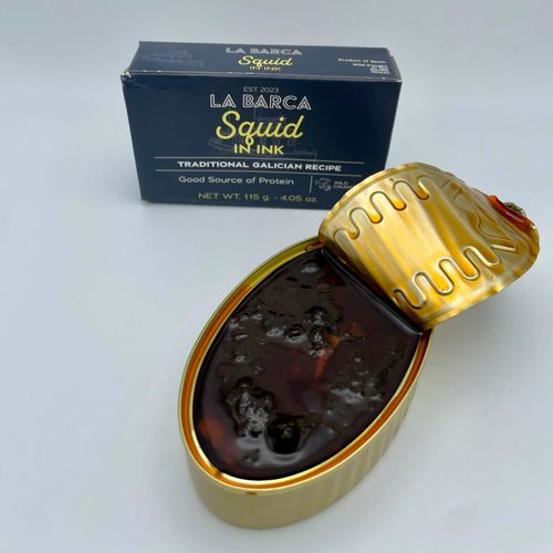 Canned seafood, Squid Ink Pasta