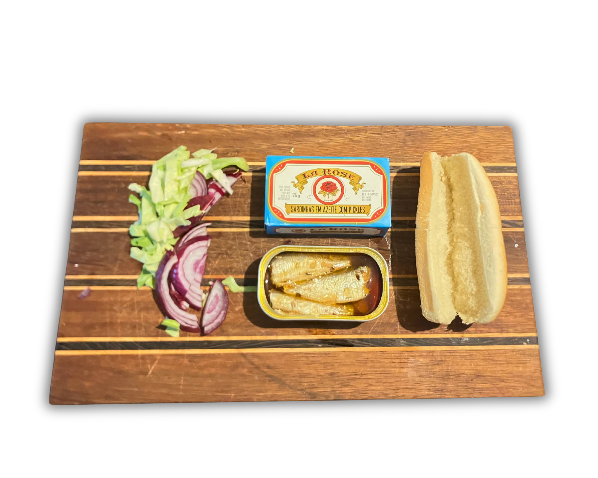 Sardine Hot Dog Ingredients