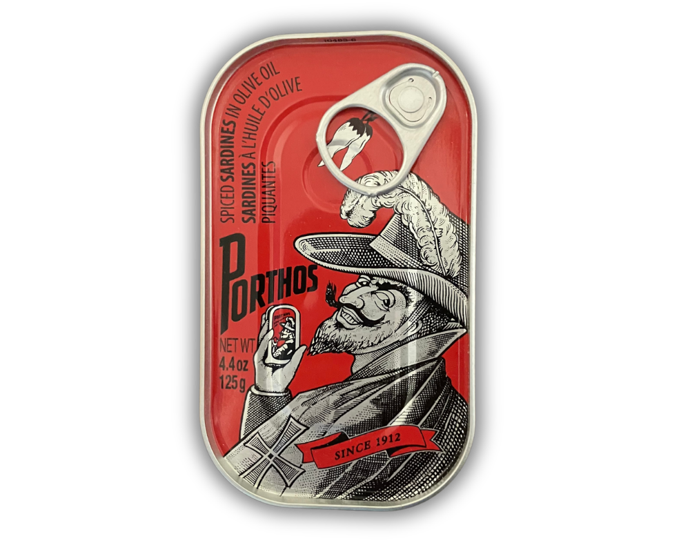 Porthos Spiced Sardines in Olive Oil