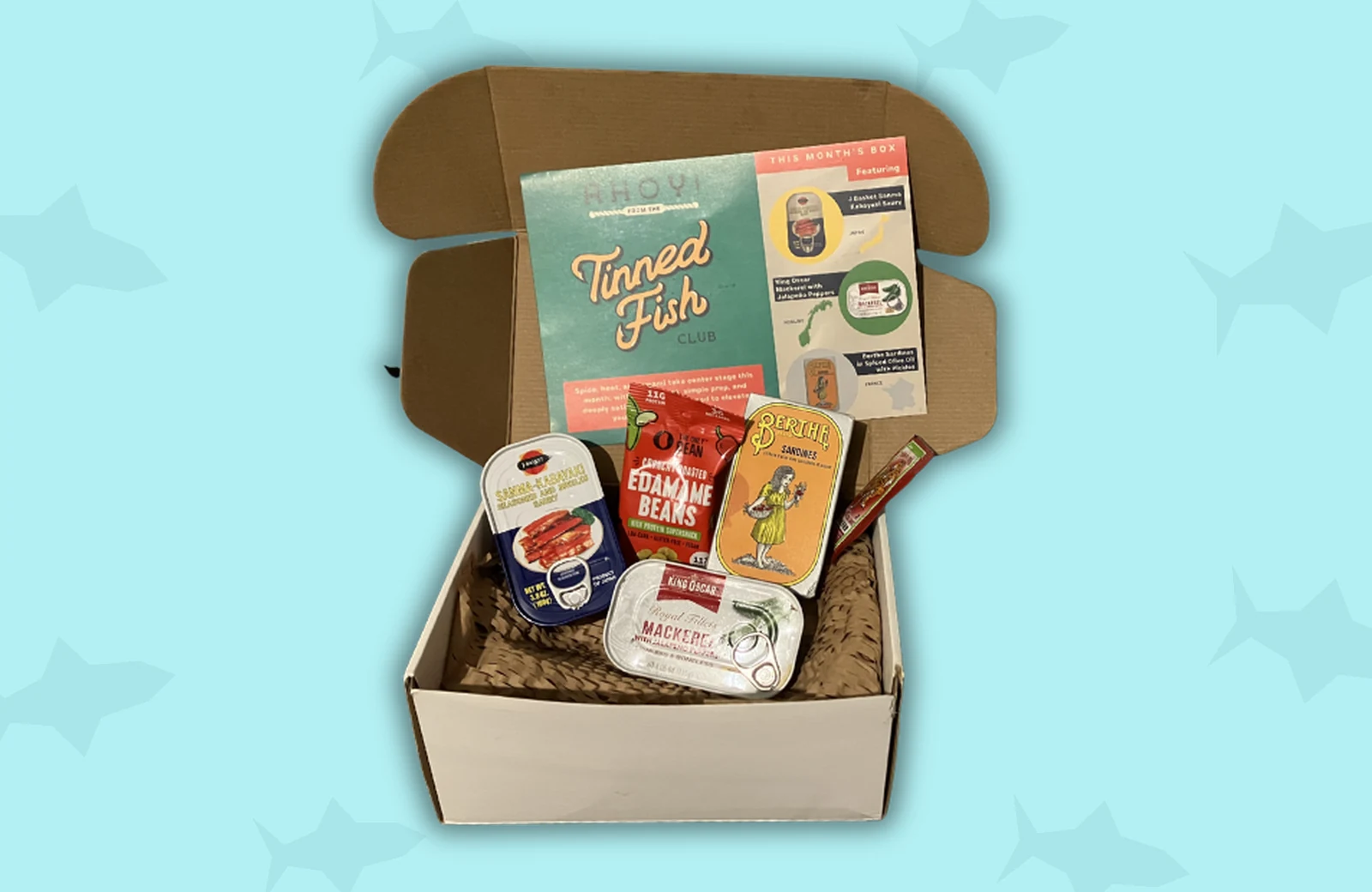 Tinned Fish Club February 2026 box contents
