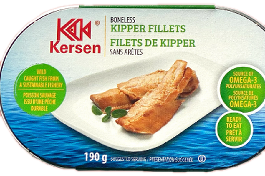 Kersen Kipper Fillets tin