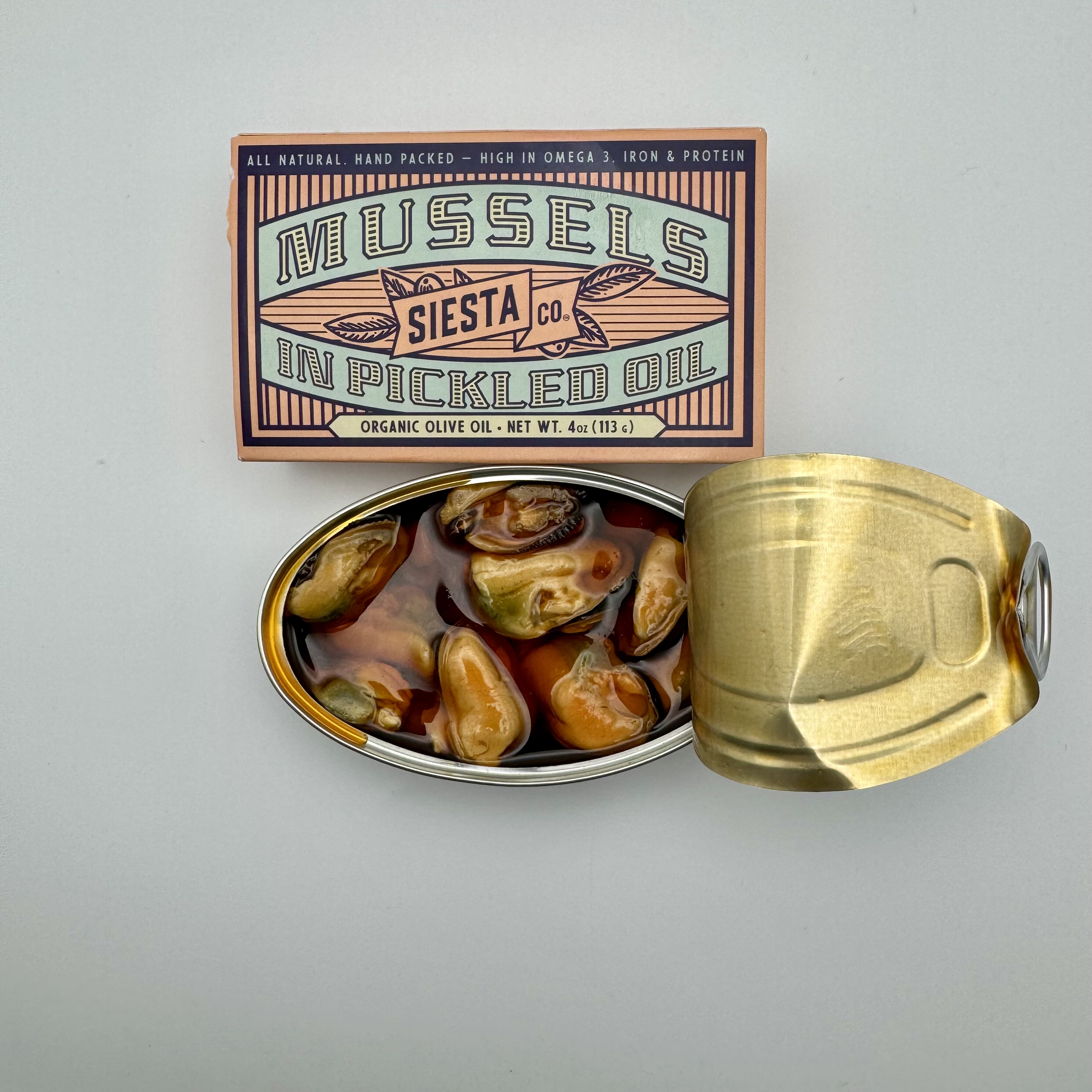 Tinned mussels, anchovies and sardines