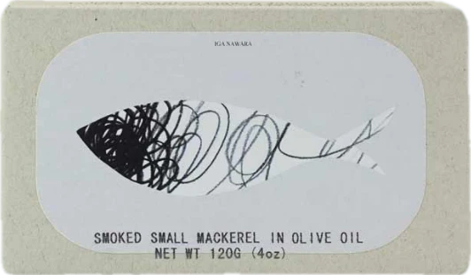 José Gourmet smoked small mackerel in olive oil tin from Portugal