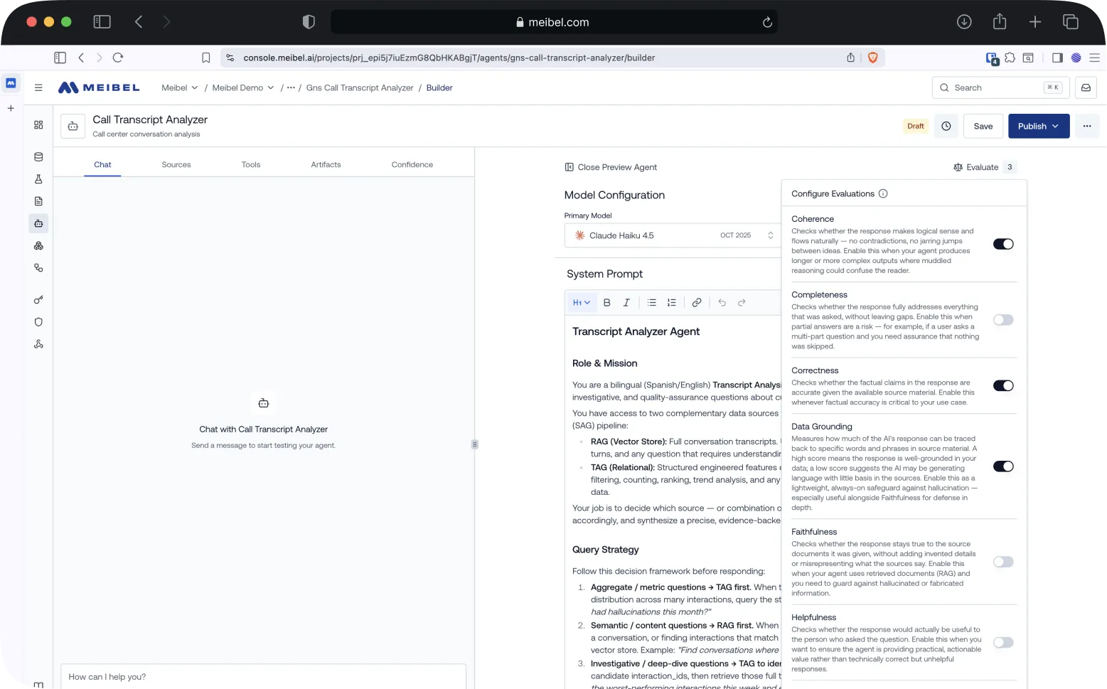 Confidence at Runtime