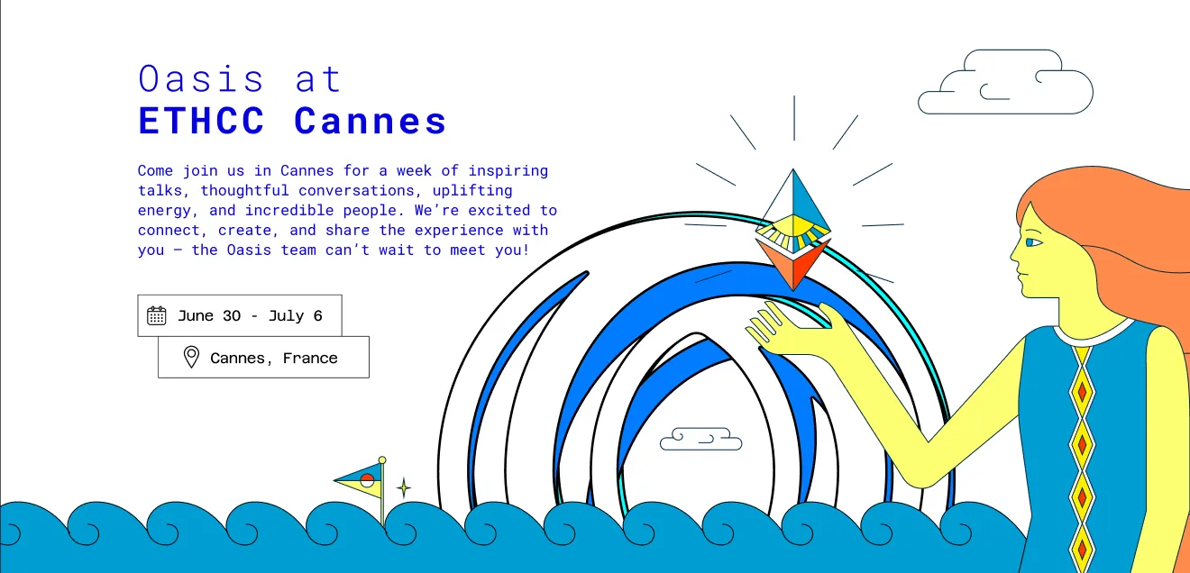 Oasis at EthCC Cannes