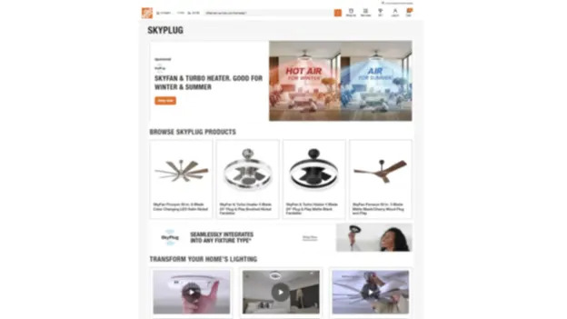 SKYX - Launch of a Dedicated SkyPlug Branding Page at HomeDepot.com