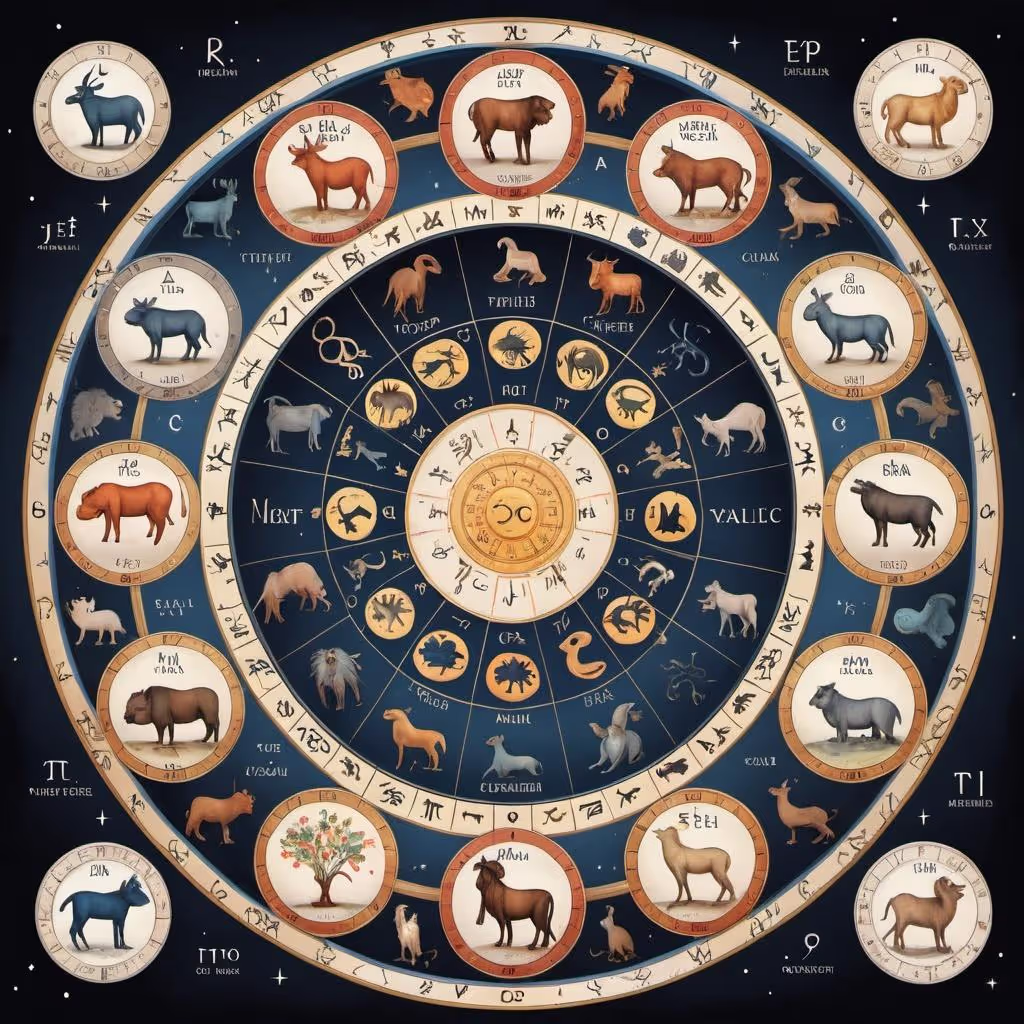 Zodiac Wheel