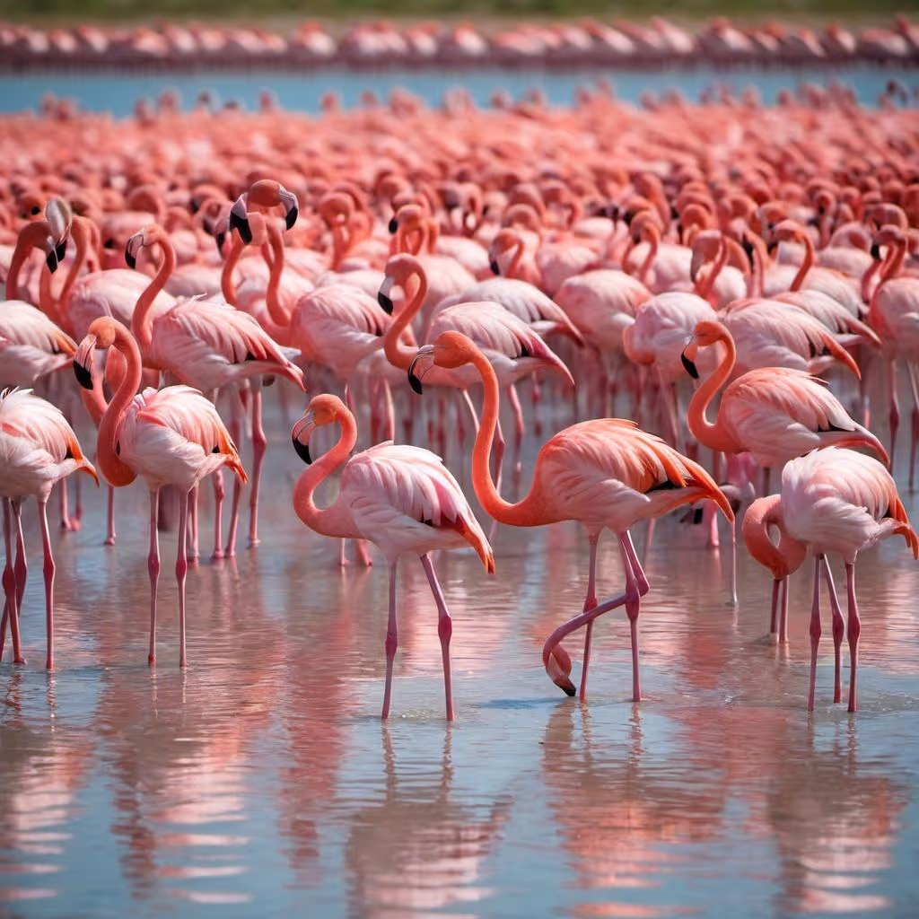 Flamingo Flock