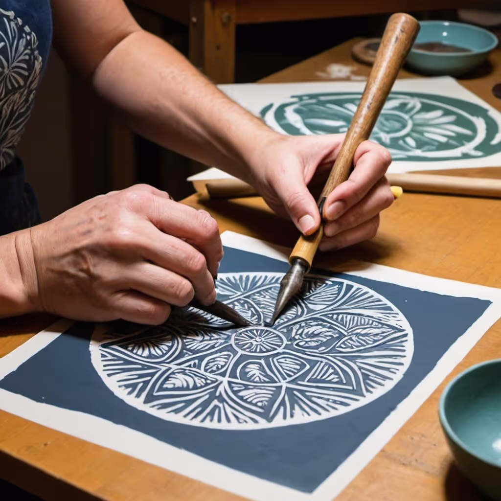 Linocut