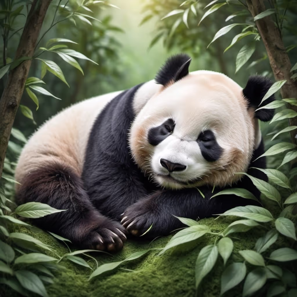 Sleeping Panda