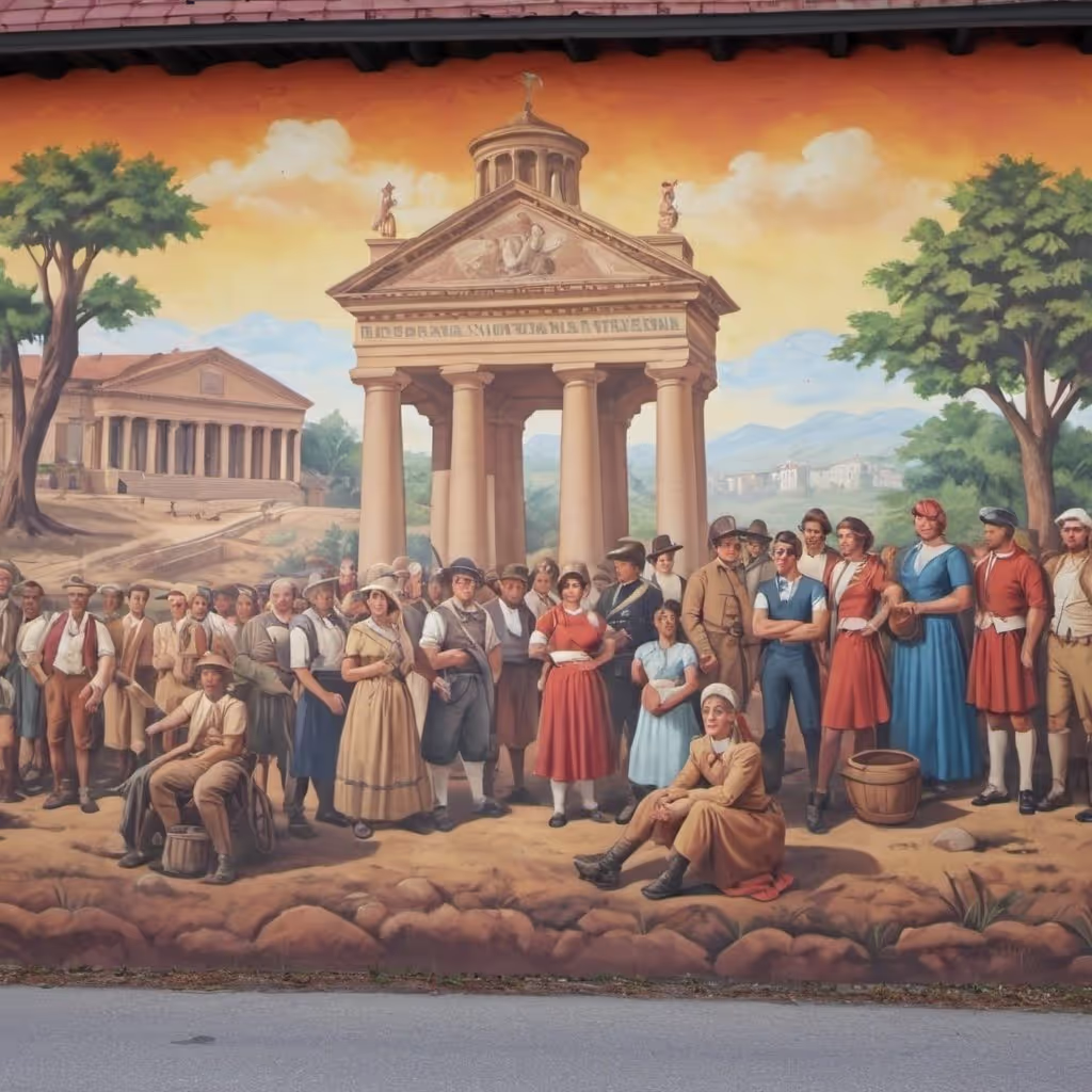 Historical Mural