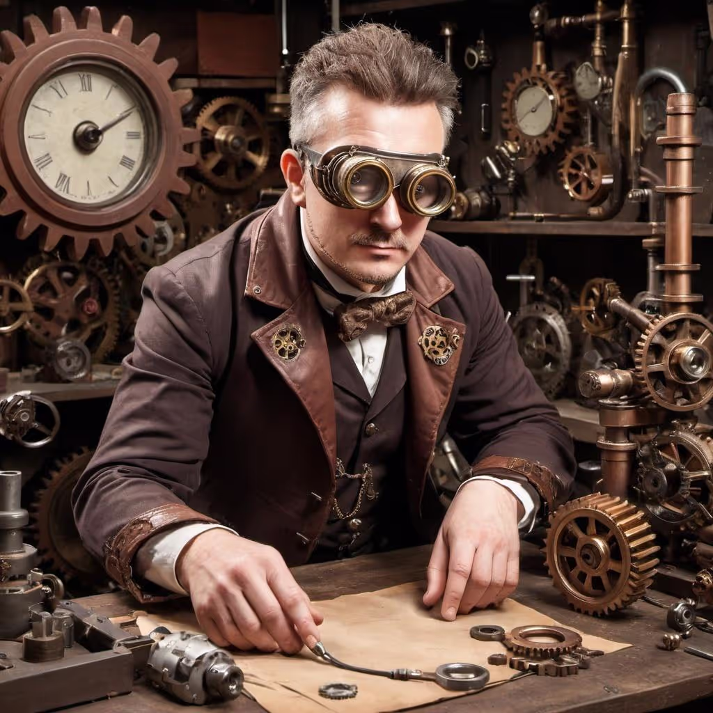 Steampunk Character