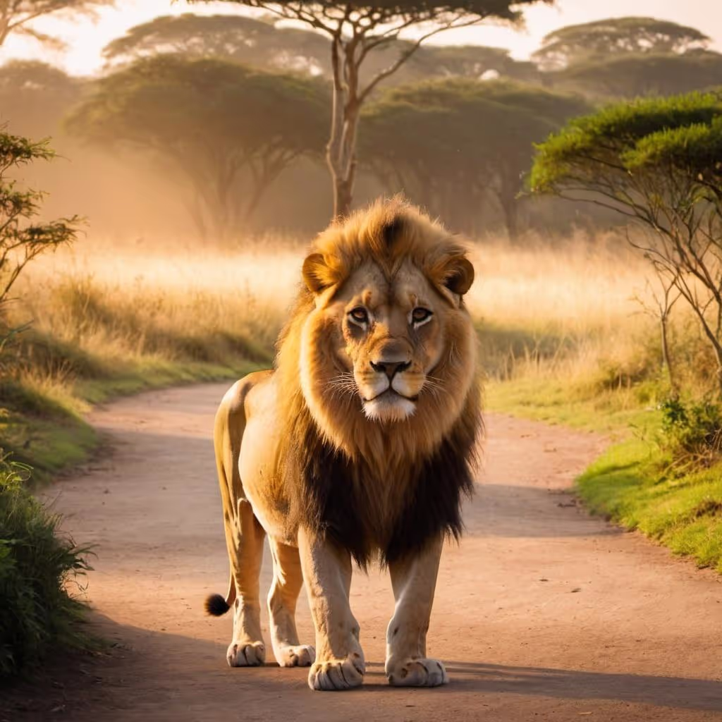 Lion Enclosure