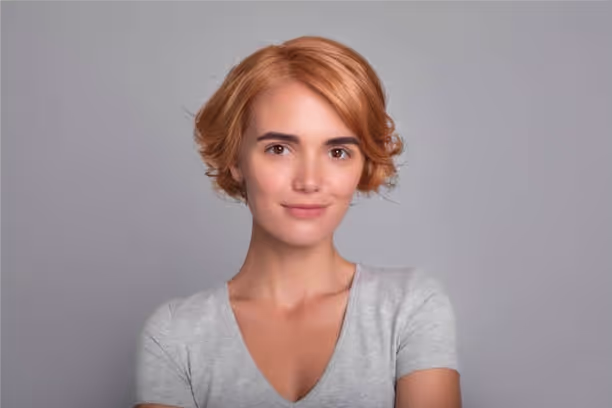 Strawberry Blonde Hair Filter