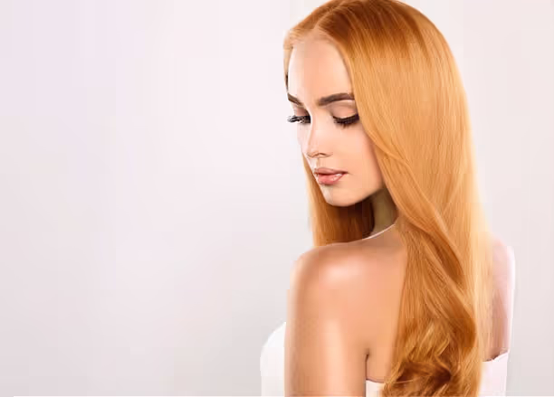 Strawberry Blonde Hair Filter