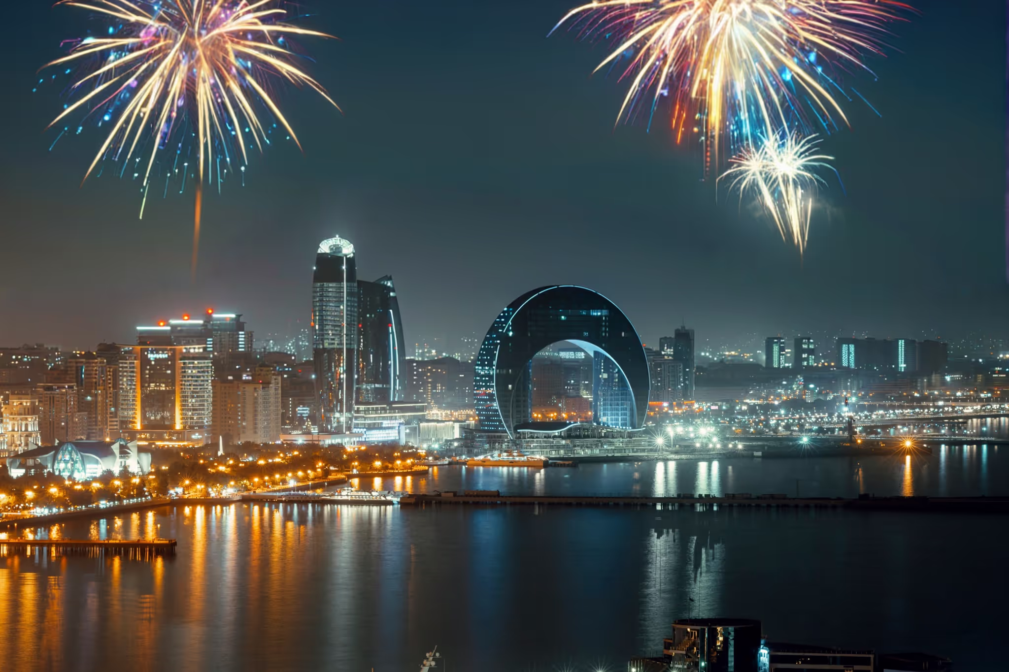Add Fireworks To Photo