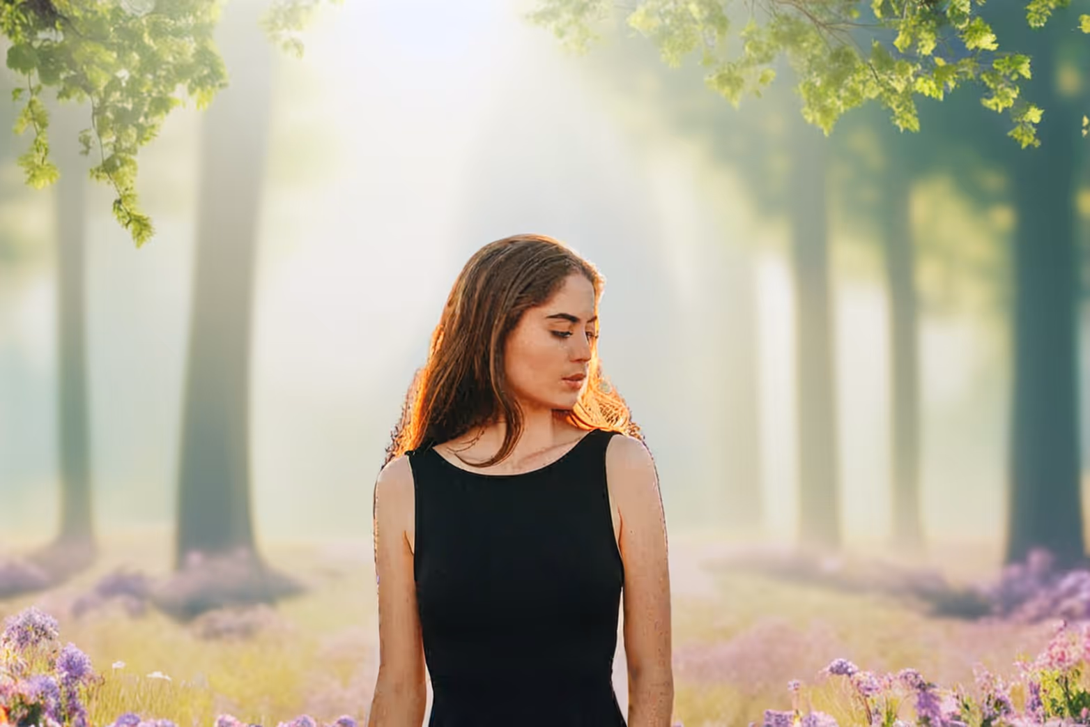 Add Scenery Background To Photo