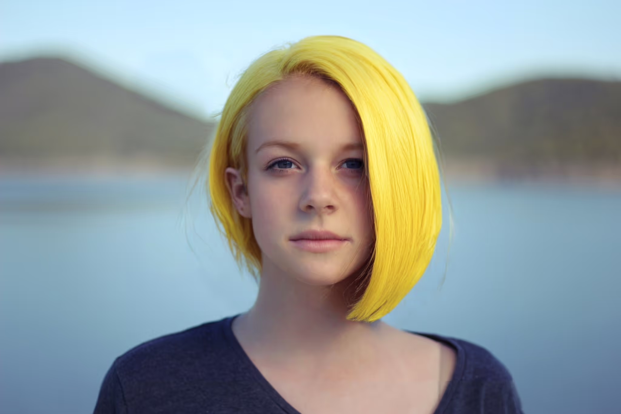 पीला बाल फ़िल्टर