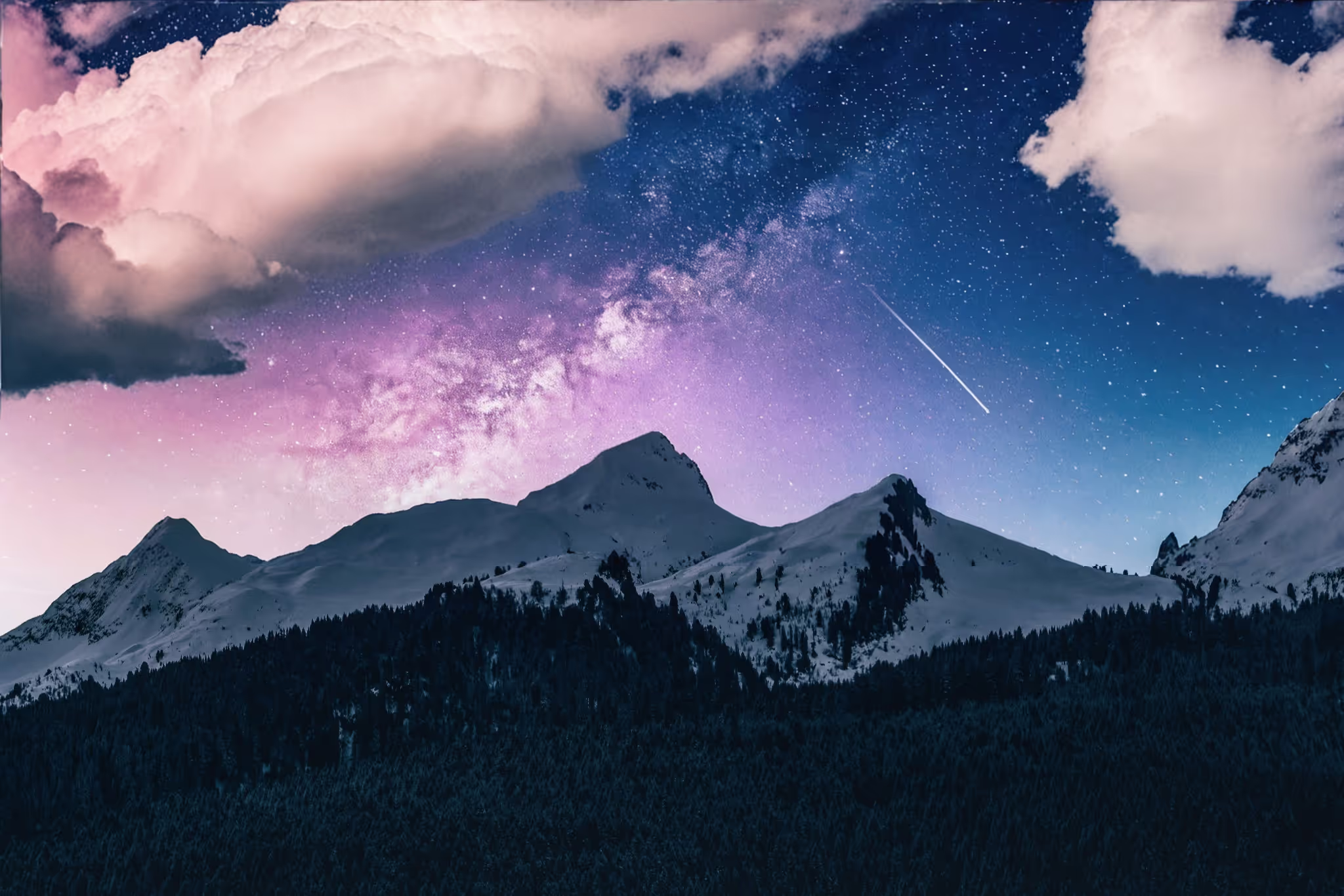 फोटो में बादल जोड़ें