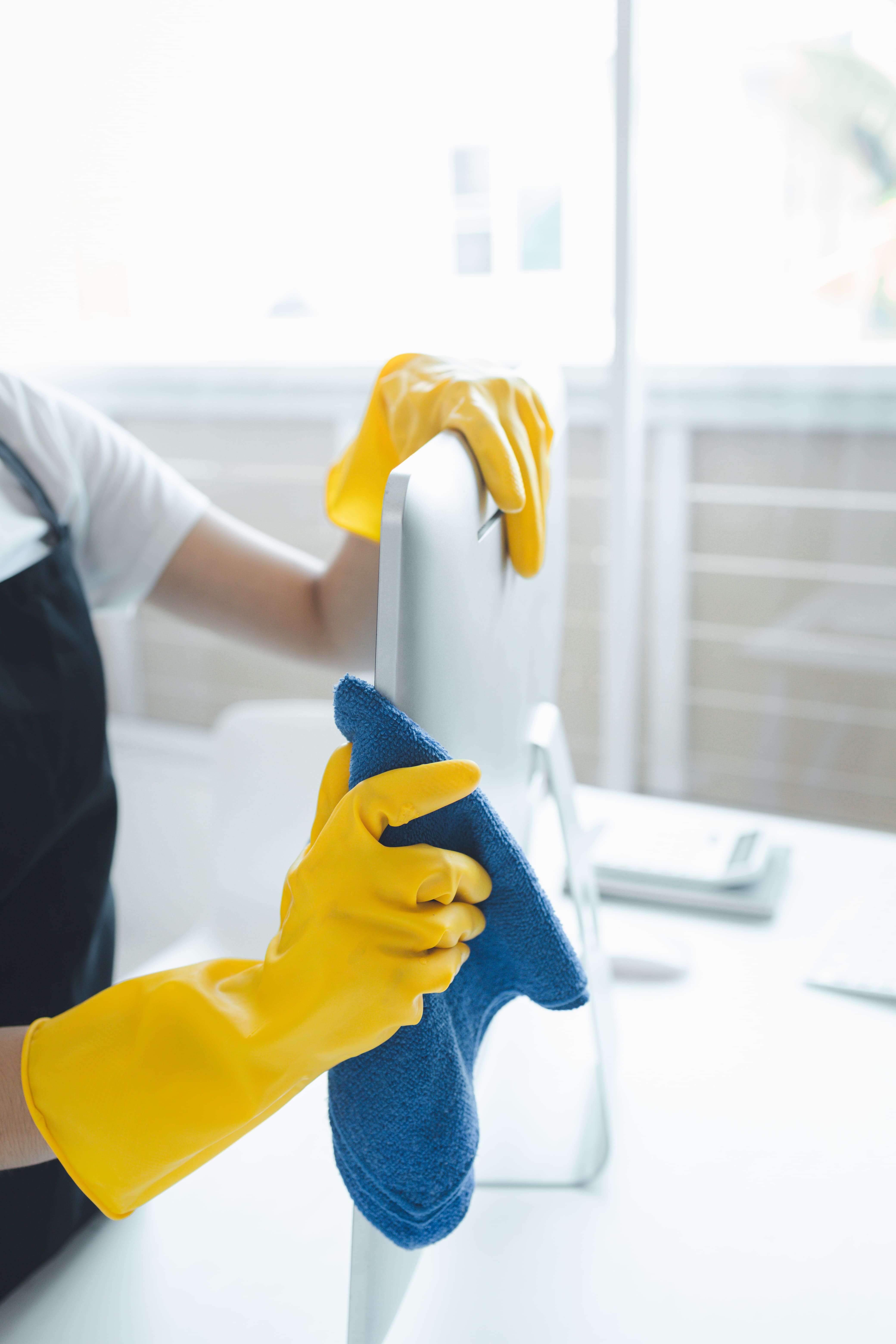 a cleaned and disinfected modern medical facility. Cleaned by Daily Cleaning Services.