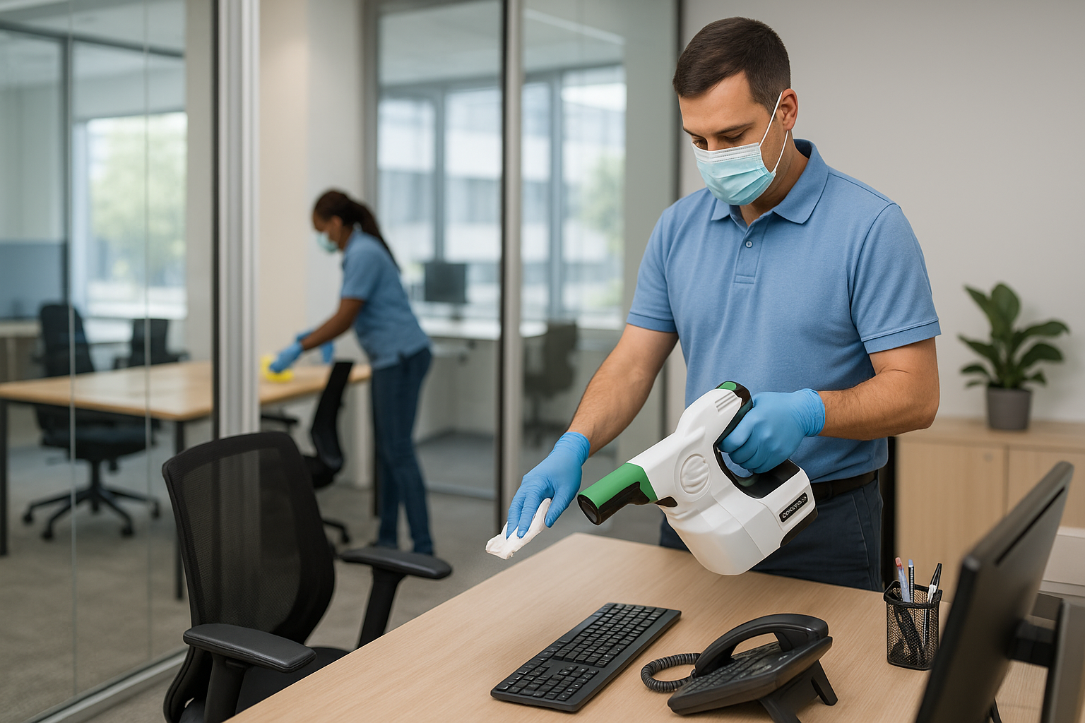 Office Disinfecting Protocols: Keeping Your Workplace Safe in North York 