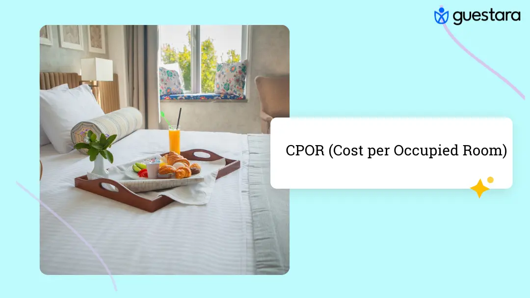 CPOR (Cost per Occupied Room) is the average cost to service one sold room. See the formula, a worked example, how it pairs with ADR, and how to reduce it.