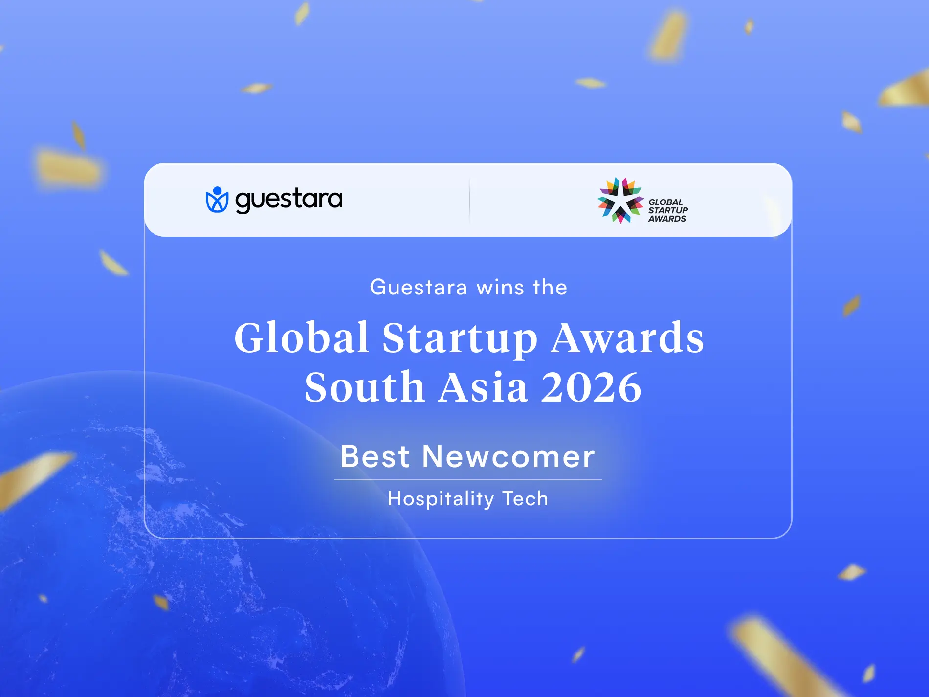 Guestara Named Best Newcomer at GSA South Asia 2026