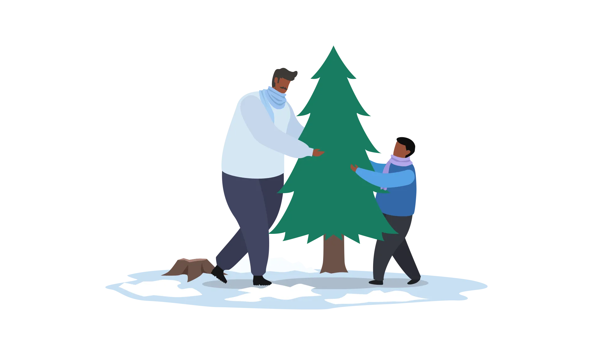fatherandsonwithchristmastree.png
