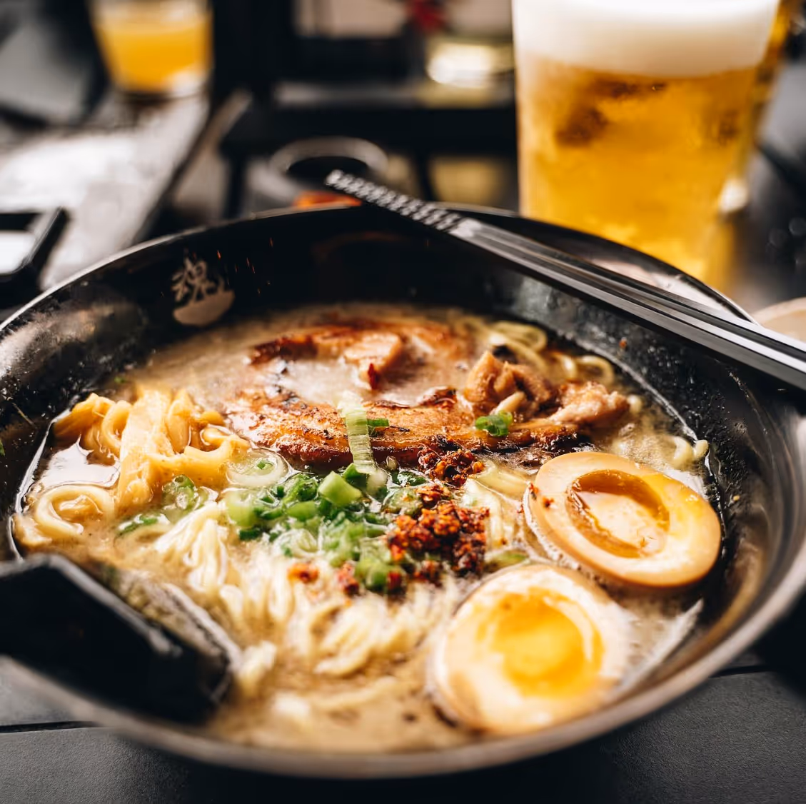 Ramen in a bowl