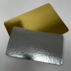 gold and silver backing boards
