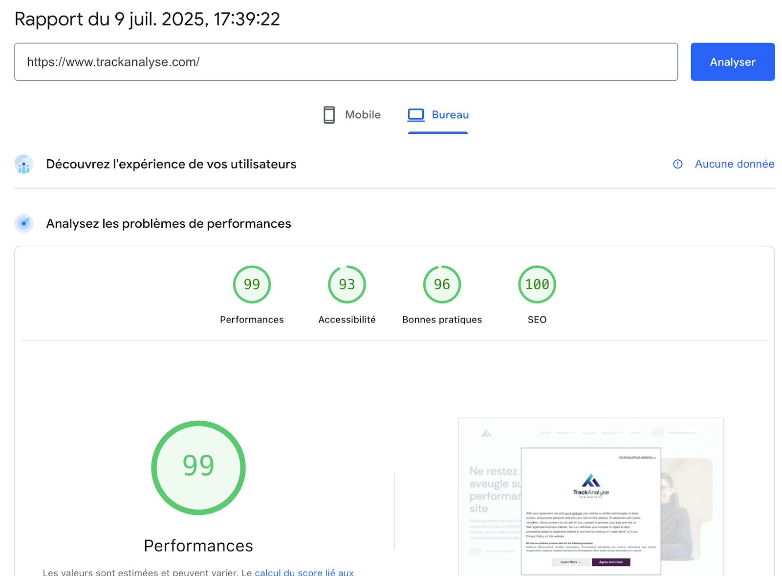 score google page speed