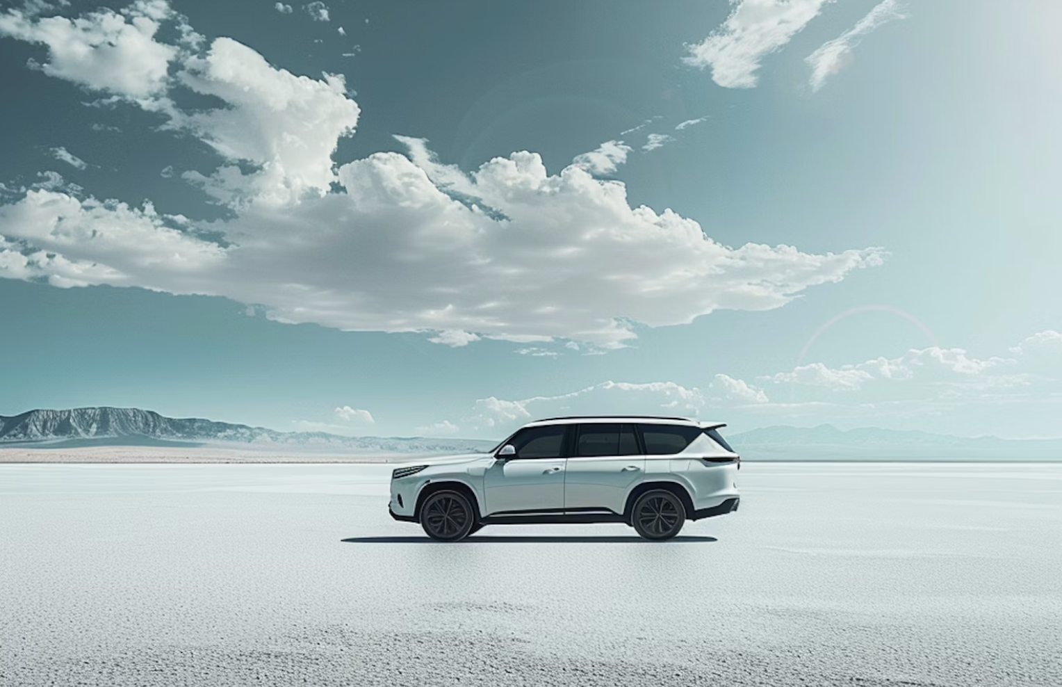 image range rover paysage clair de sel