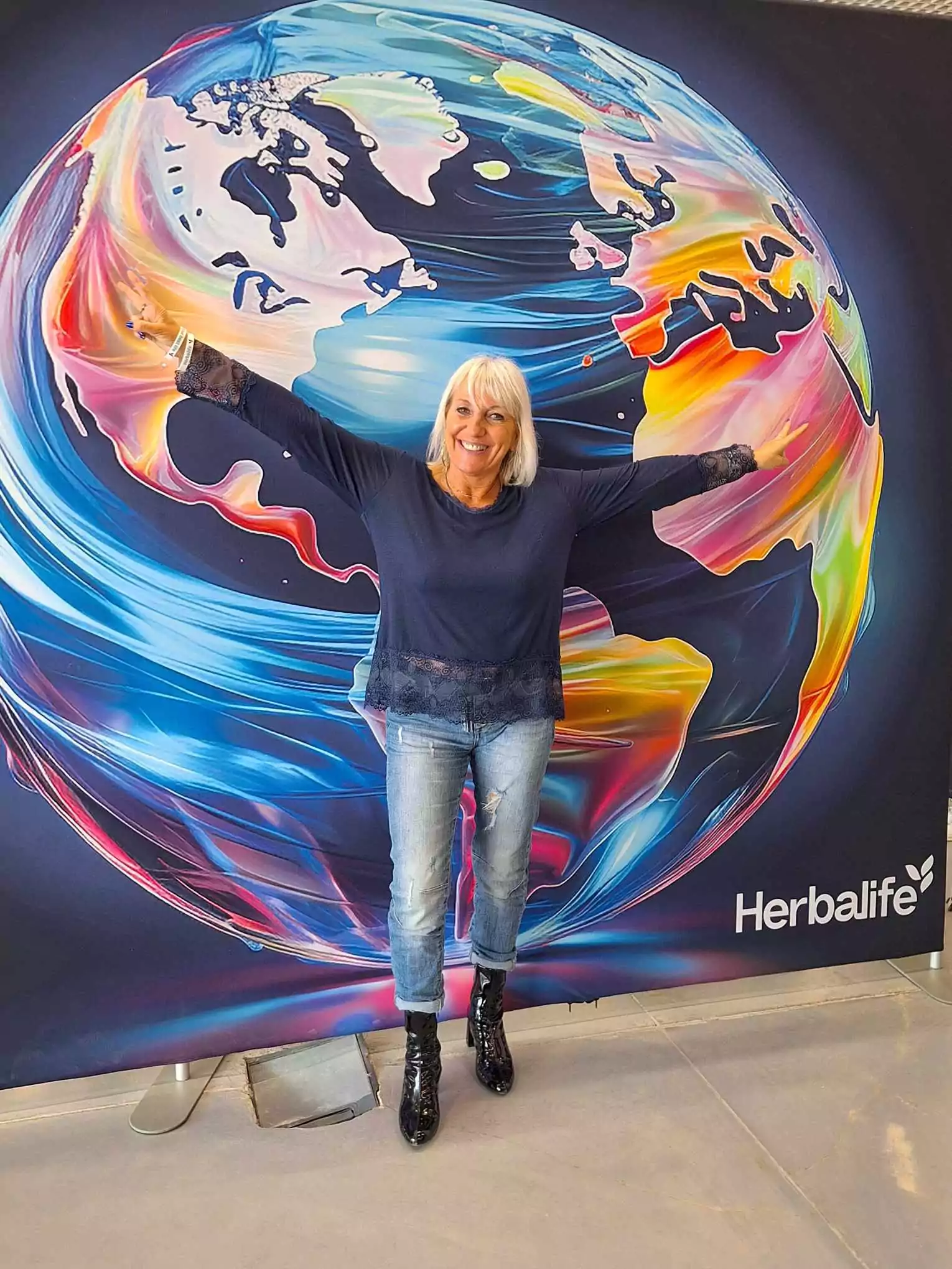 Photo de Valérie Maniez, coach Herbalife