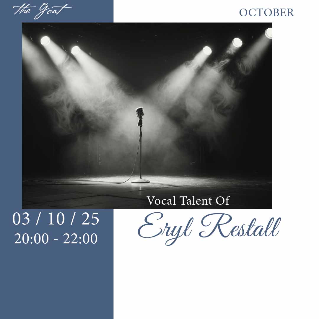 Eryl Restall Live at The Goat Graphic Tile