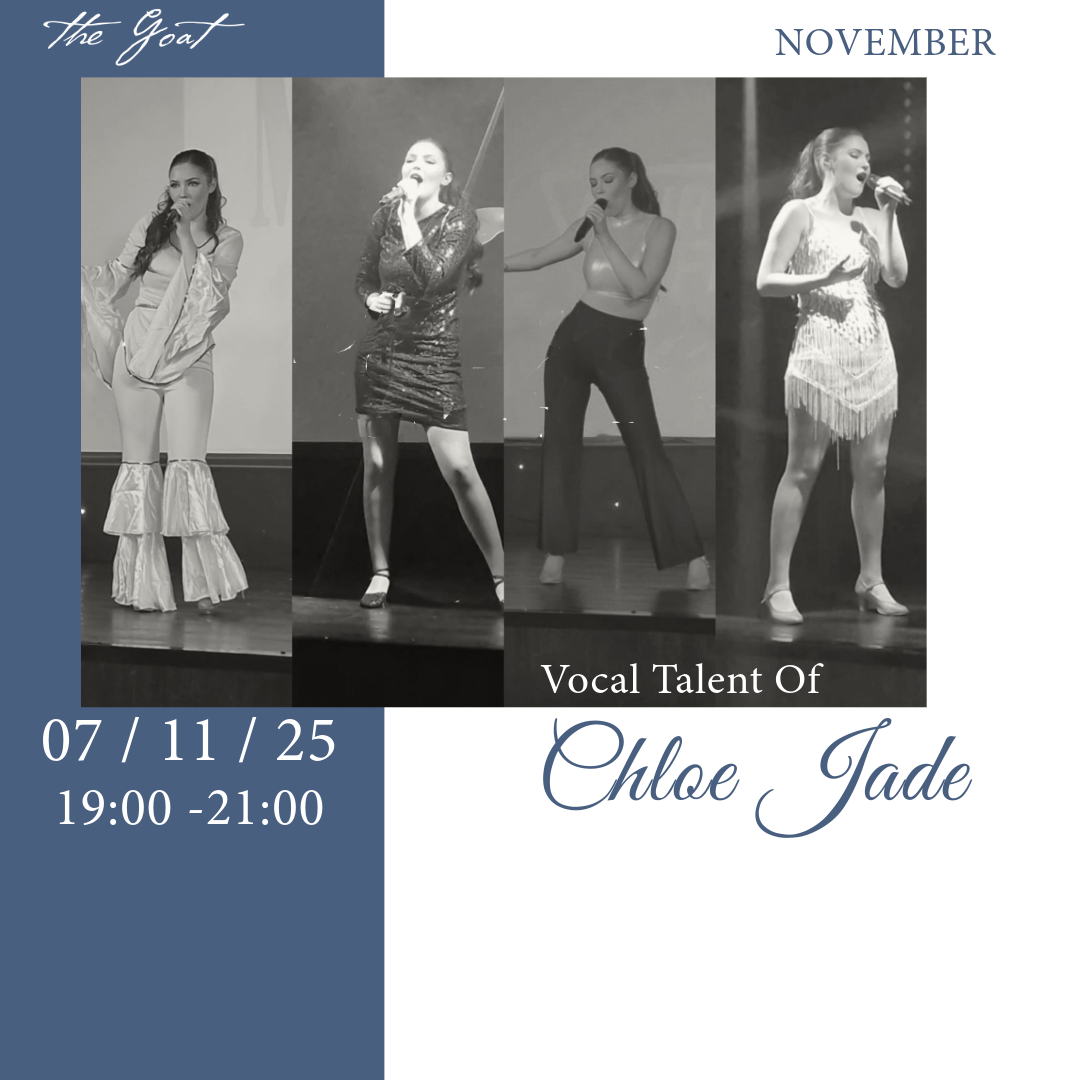 Chloe Jade Live at The Goat Graphic Tile
