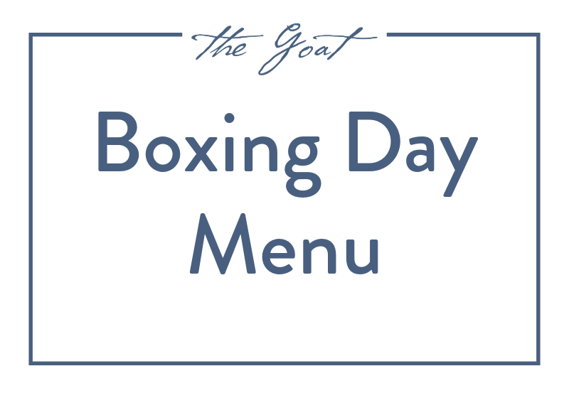 Boxing Day Menu Tile