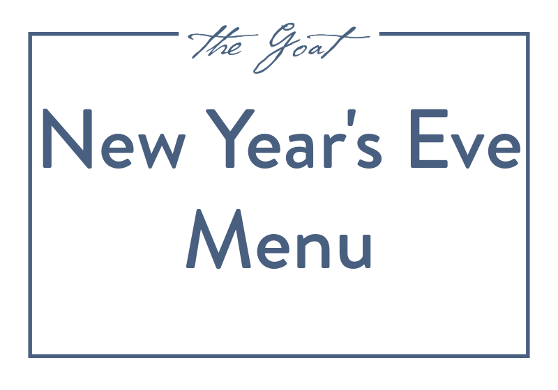 New year's eve menu tile