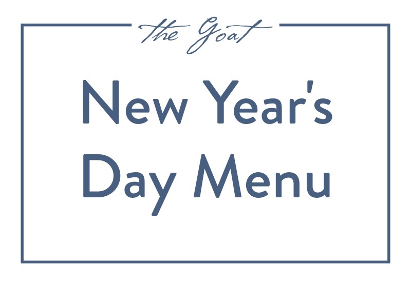 New Year's Day menu tile.