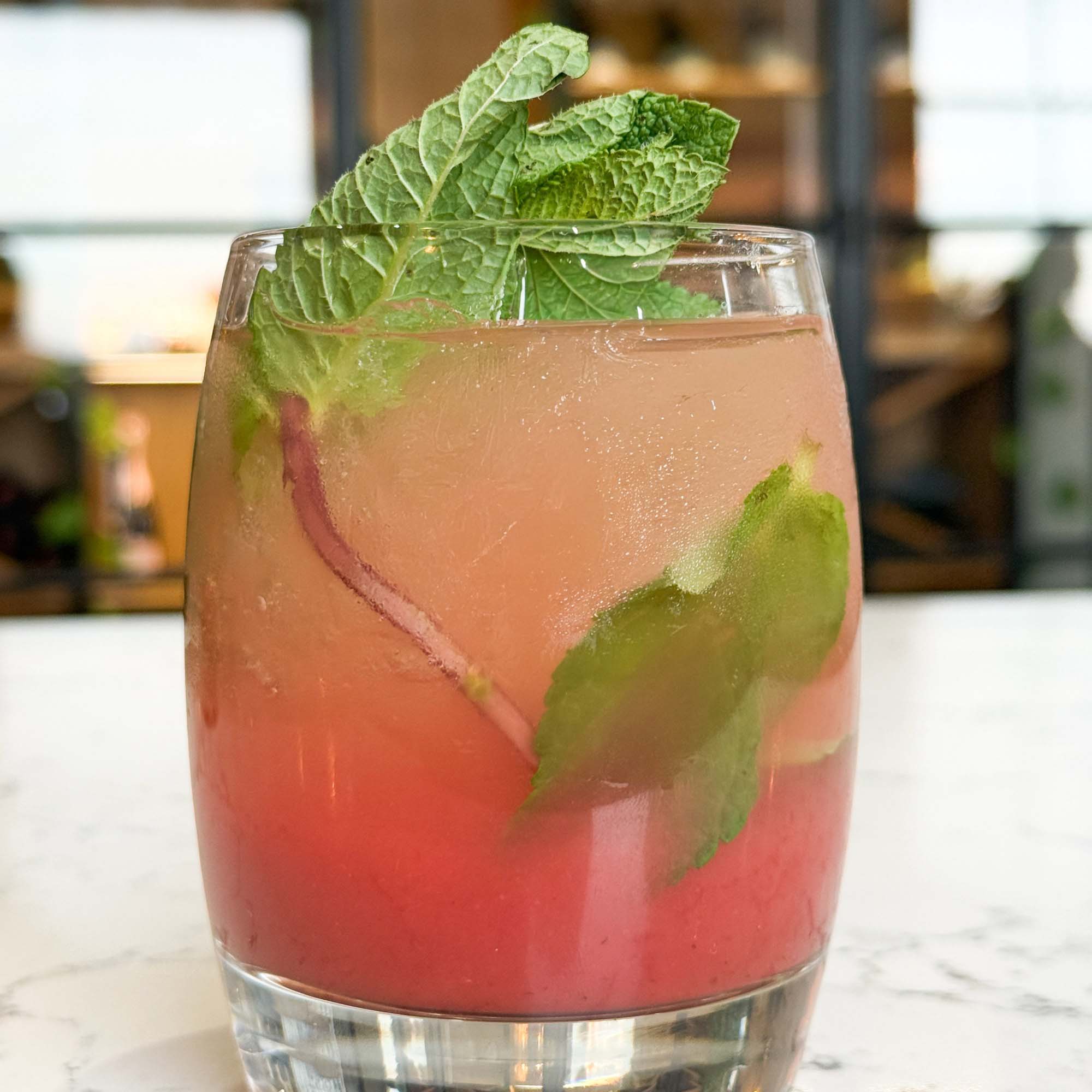 Image of lemon inspired cocktail.