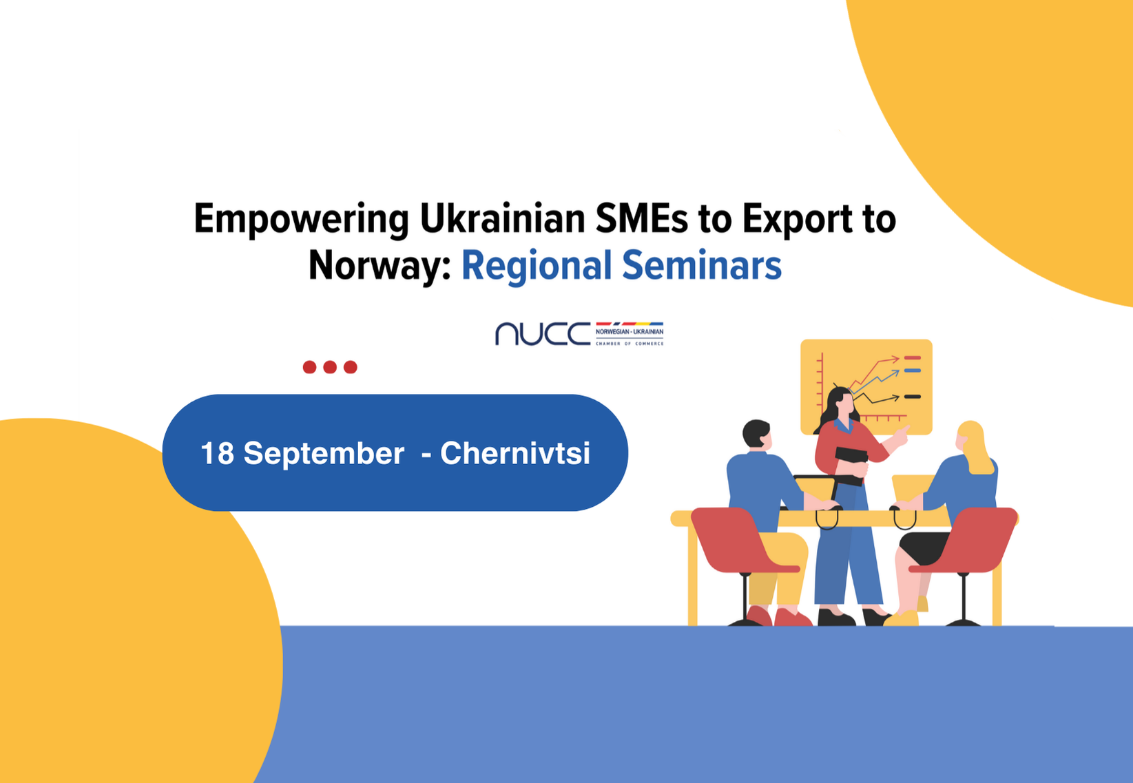 Seminar in Chernivtsi: Empowering Ukrainian SMEs to Export to Norway