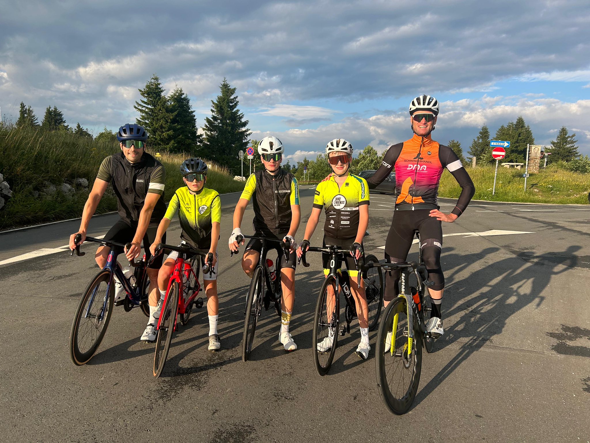 Bergtraining Young Bikefriends