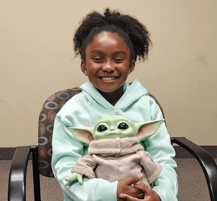 Leia, Gift of Sound Recipient