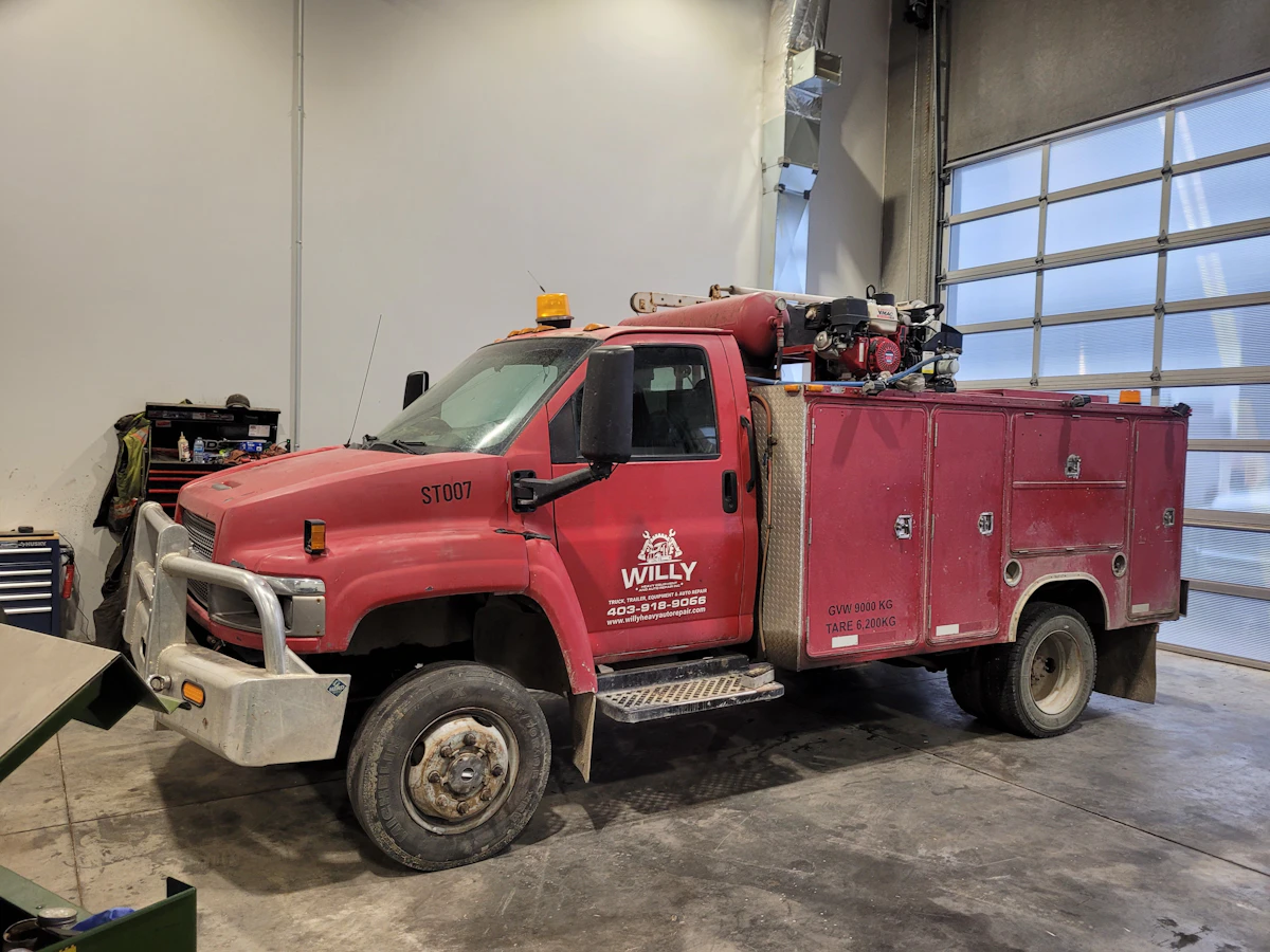 Willy Heavy Equipment & Auto Repair shop interior