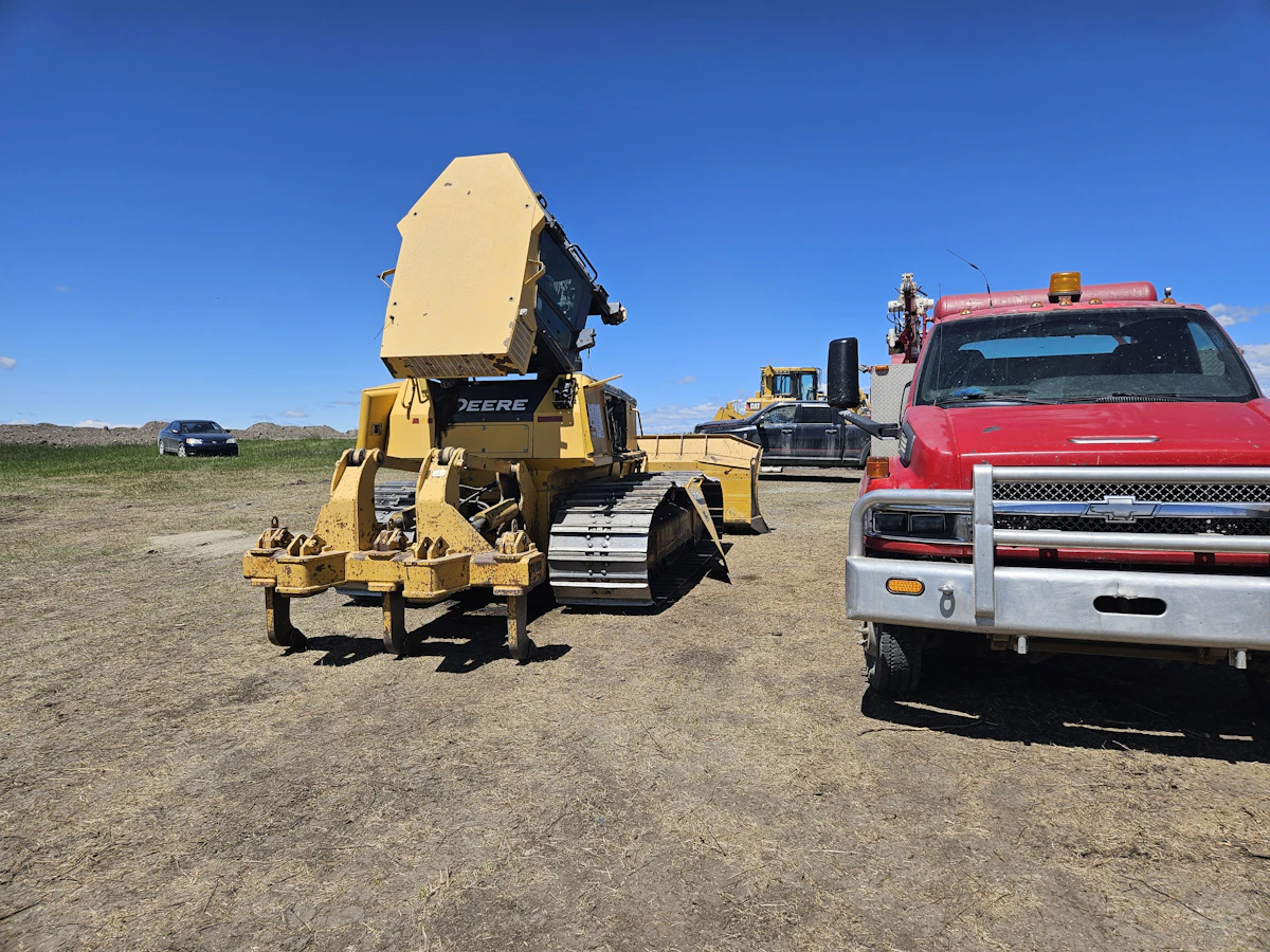 On-site equipment repair