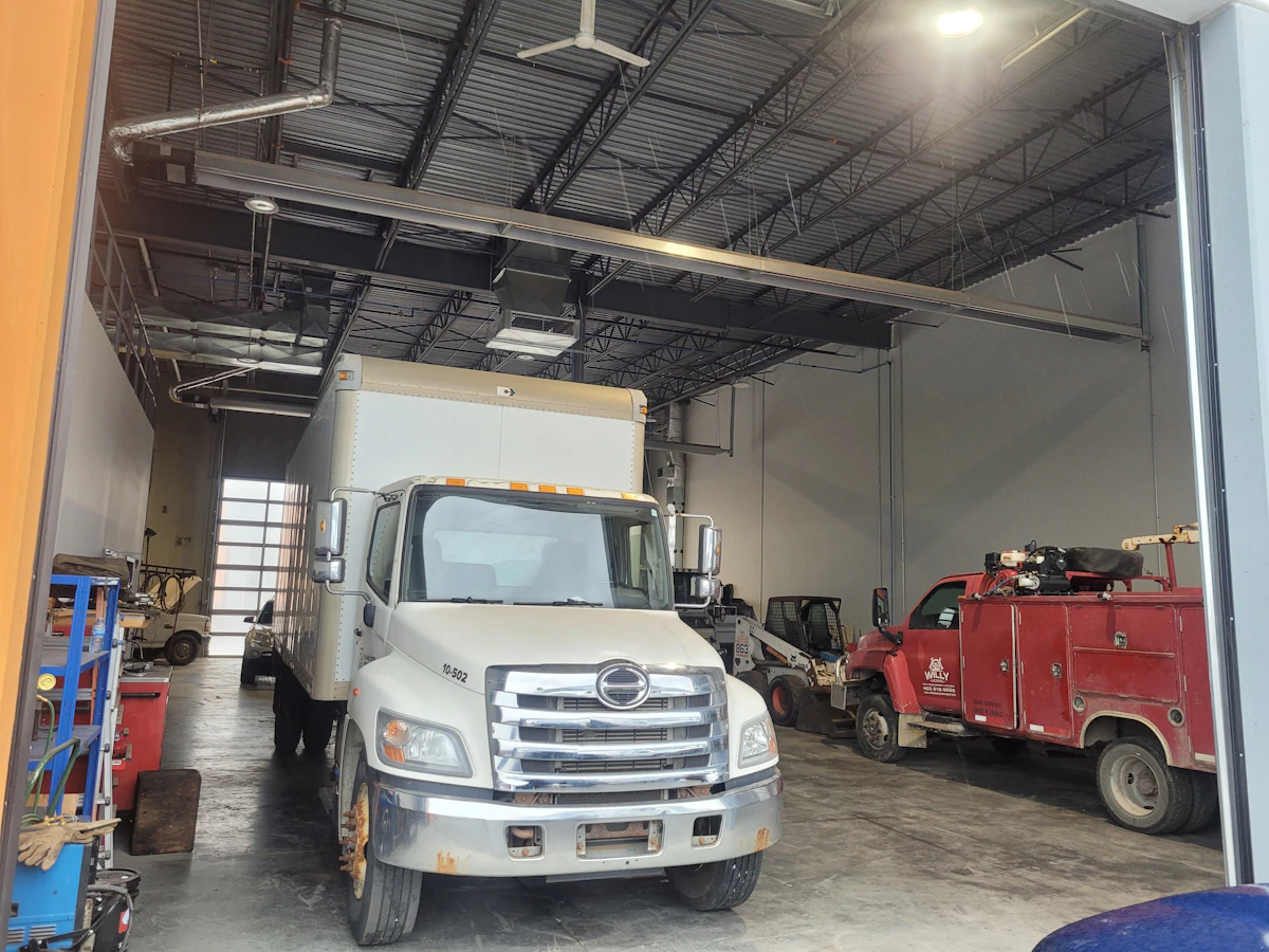 Willy Heavy Equipment & Auto Repair shop interior