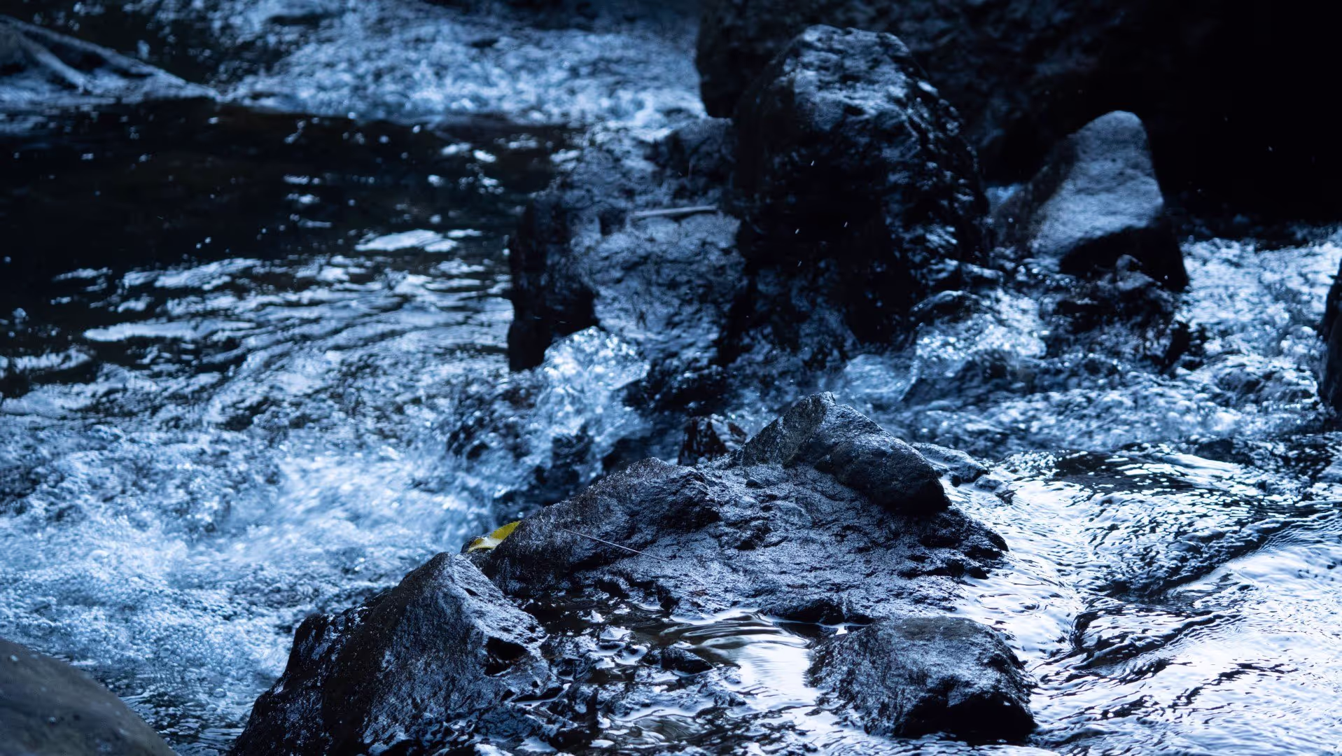 A rising river that presents a flood risk as a result of climate change