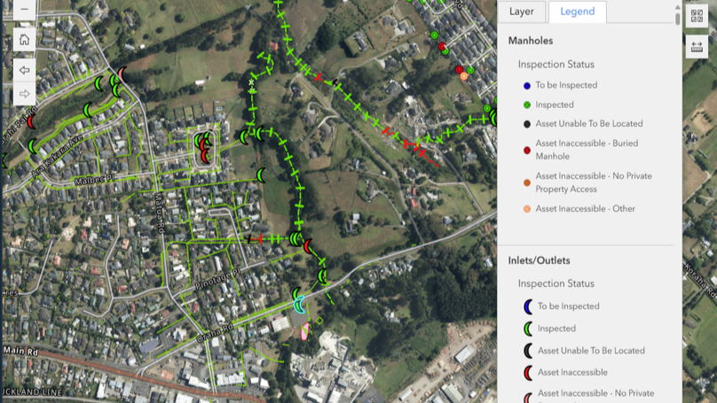 Data validation tool from multiple sources using the stormwater asset tracking system built for Auckland Council